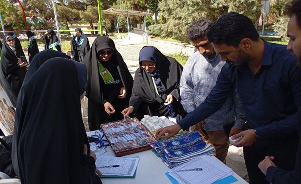 گردهمایی بیست و پنجمین سالروز  تاسیس سازمان دانش‌آموزی خراسان رضوی در اردوگاه باغرود نیشابور