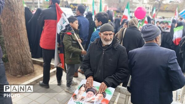 حضور حماسی مردم در راهپیمایی روز قدس در نیشابور 