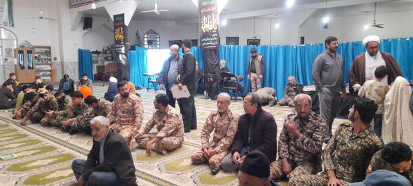 اجتماع بزرگ نوجوانان و جوانان بسیج در نماز جمعه