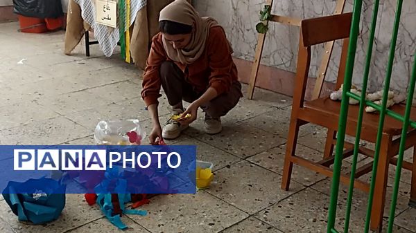 دبستان نیایش؛ مدرسه‌ای پویا در آغاز سال تحصیلی با اجرای پروژه مهر
