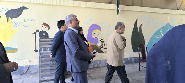 افتتاح یادمان شهدای کانون حضرت زینب (س)
