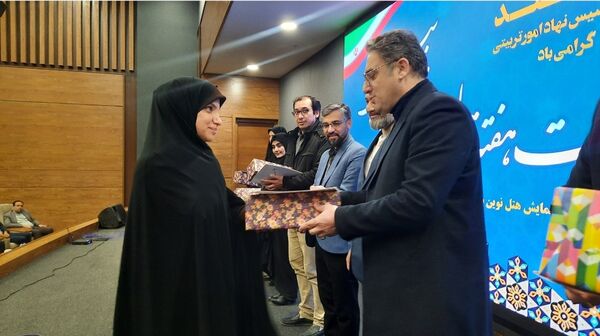 آئین گرامیداشت هفته تربیت اسلامی در ناحیه۷ مشهد 