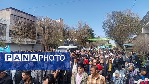 راهپیمایی روز جهانی قدس شهرستان نیشابور 