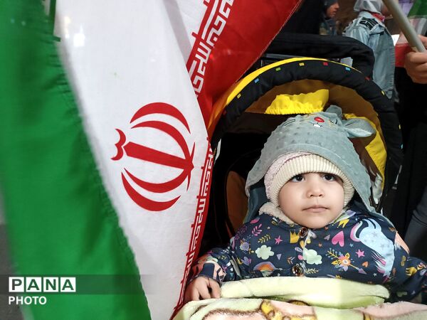 موکبِ کودک و نوجوانان در تجمعات شبانه شهر فارسان