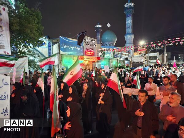حماسه آفرینی مردم ولایت مدار شهرستان فردیس برای باری دیگر 