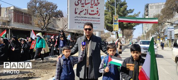 لبیک مردم شهرستان شیروان به رهبری با حضور باشکوه در راهپیمایی روز قدس