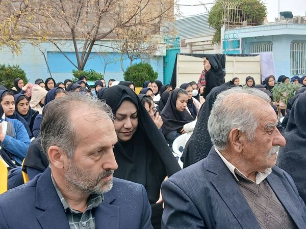مراسم شهادت حضرت ام البنین در دبیرستان فاطمیه 