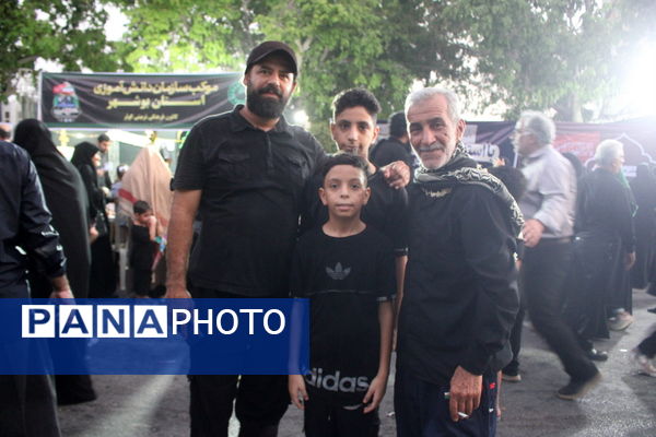 پیاده‌روی جاماندگان اربعین حسینی در بوشهر