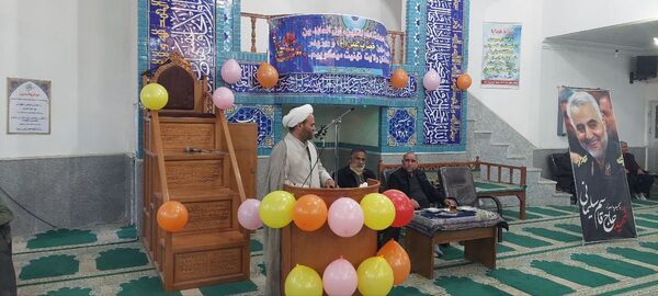جشن ولادت امام علی (ع)در مسجد جامع روستای ارغا