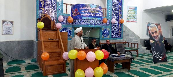 جشن ولادت امام علی (ع)در مسجد جامع روستای ارغا