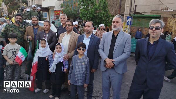 نمایش اقتدار و حمایت جان فدائیان امام رضایی ورامین