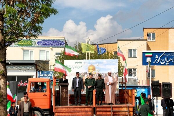 رزمایش حماسی خودرویی در شهرستان کبودراهنگ برگزار شد  