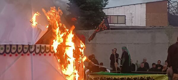 آیین شبیه‌خوانی در شهرستان محمودآباد