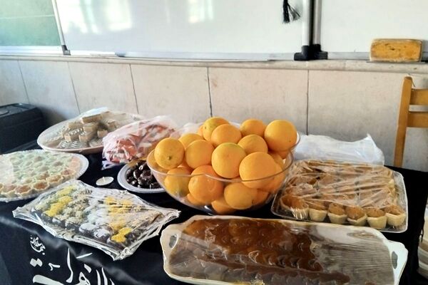 مراسم ویژه شهادت حضرت فاطمه زهرا (س) در مدرسه نرگس پردیس