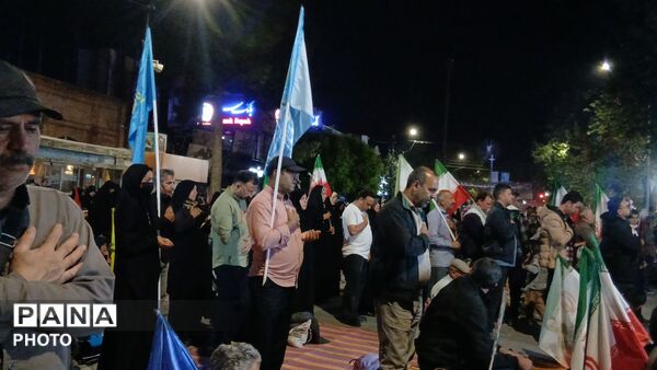 نوای استغاثه در حسنیه امام خمینی نیشابور 