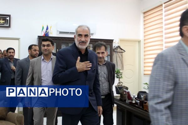 بازدید معاون قوه قضاییه و استاندار مازندران از ناحیه صنعتی گلوگاه 