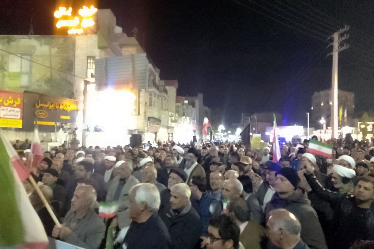 تجمع حماسی مردم غیور پیشوا در 22 دی ماه