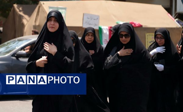 برپایی دسته عزاداری اداره‌کل آموزش و پرورش شهر تهران 