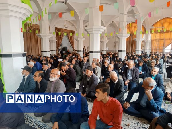 نماز عبادی و سیاسی در شهرستان خلیل آباد