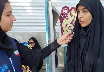 راهپیمائی جاماندگان اربعین حسینی در زرین شهر