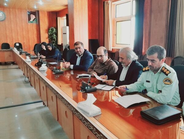 نشست خبری فرمانده انتظامی استان بوشهر