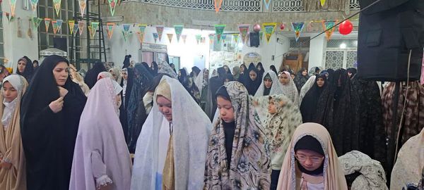 برپایی اعتکاف در مسجد جامع روستای صرم قم