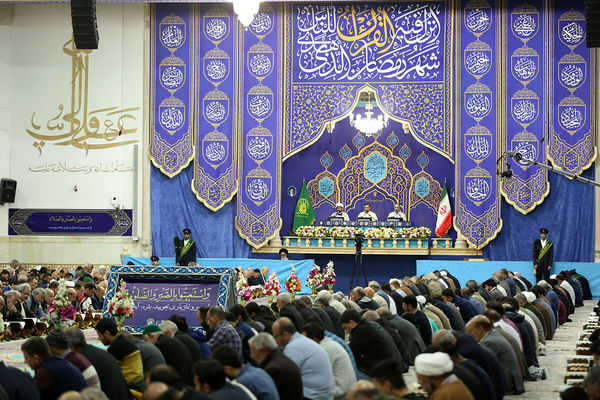 آیین ترتیل خوانی قرآن کریم در حرم حضرت معصومه(س)