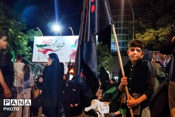 عزاداری شب تاسوعا در بجنورد