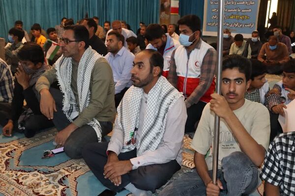 هم‌زمان با عطر فاطمی، فریاد استکبارستیزی در قلعه‌گنج طنین‌انداز شد