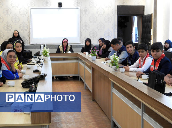 مراسم تجلیل از مجریان برتر و دانش‌آموز خبرنگاران پانا نیشابور