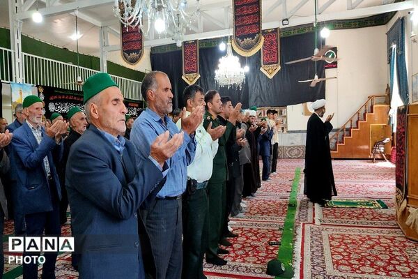 اقامه نماز عبادی سیاسی جمعه در نخستین روز از ماه محرم، مسجد جامع شهر بار