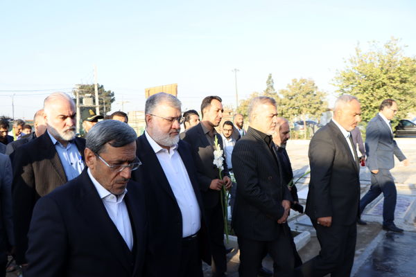 تجدید پیمان استاندار تهران با آرمان های شهدا