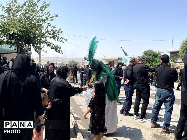 مراسم سوگواری عاشورا در روستای سلیمانی