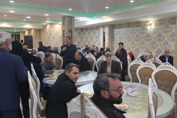 آئین تکریم و تقدیر از خادمین موکب اربعین امام رضا شهرستان سبزوار