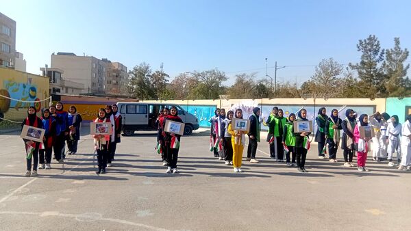 المپیاد ورزشی درون مدرسه‌ای در دبیرستان عطیه