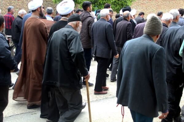حمایت نمازگزاران جمعه در گلوگاه از مردم مظلوم فلسطین