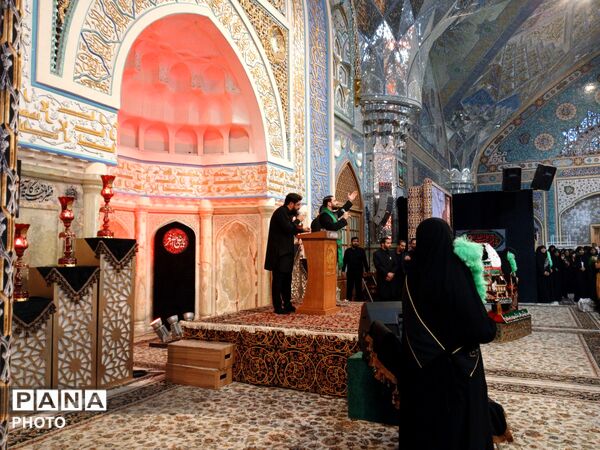 در حریم کوچکترین سرباز کربلا