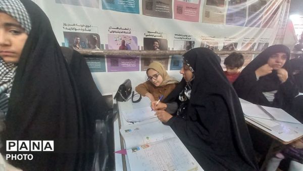 فعالیت جهادی موکب آموزش و پرورش ناحیه 2 قم