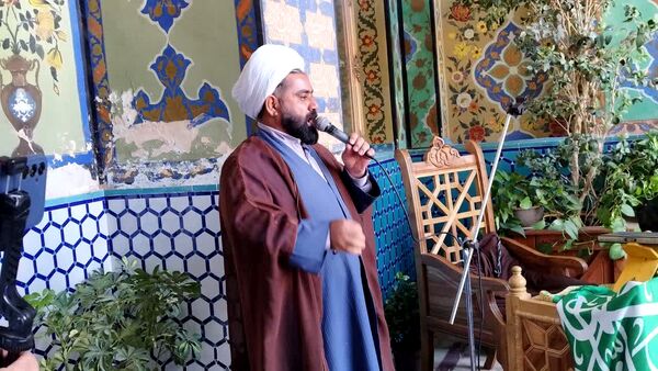 مراسم غبارروبی ضریح مطهر حضرت سلطانعلی(ع) همزمان با میلاد پیامبر(ص) و امام صادق(ع) در مشهد اردهال
