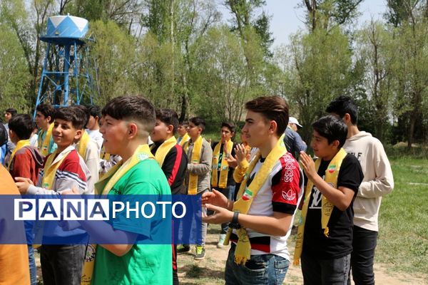 برگزاری فاز دوم طرح  اردوی «تمشک» پسران در استان اردبیل