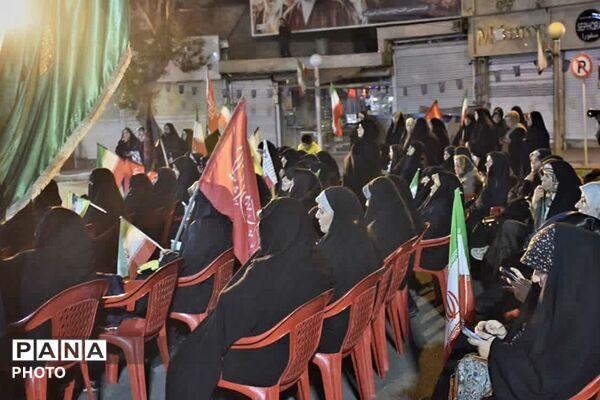بزرگداشت سالگرد شهادت سید حسن نصرالله و شهدای ناو دنا در میدان معلم فیروزکوه