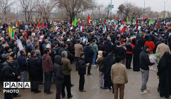 حضور پرشور مردم محمدشهر کرج در راهپیمایی روز قدس