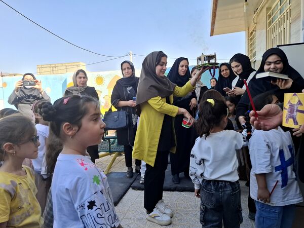 جشن غنچه‌ها برای نوآموزان پیش دبستانی شهرستان هلیلان