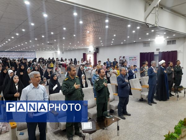 آیین افتتاحیه کلاس‌های اوقات فراغت شهرستان خلیل‌آباد