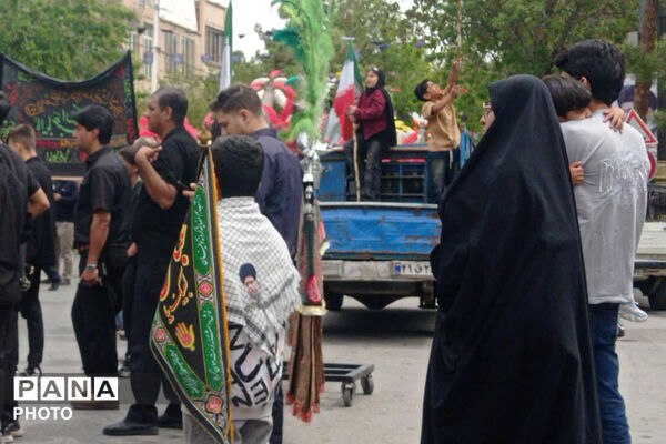 اجتماع هیات مذهبی در شهر کرمان