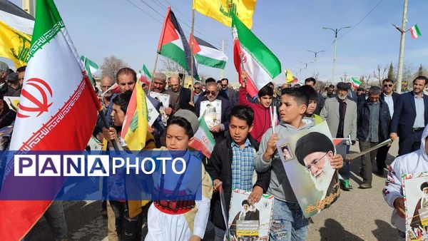 راهپیمایی 22 بهمن در قالب دوربین پانا سپیدان