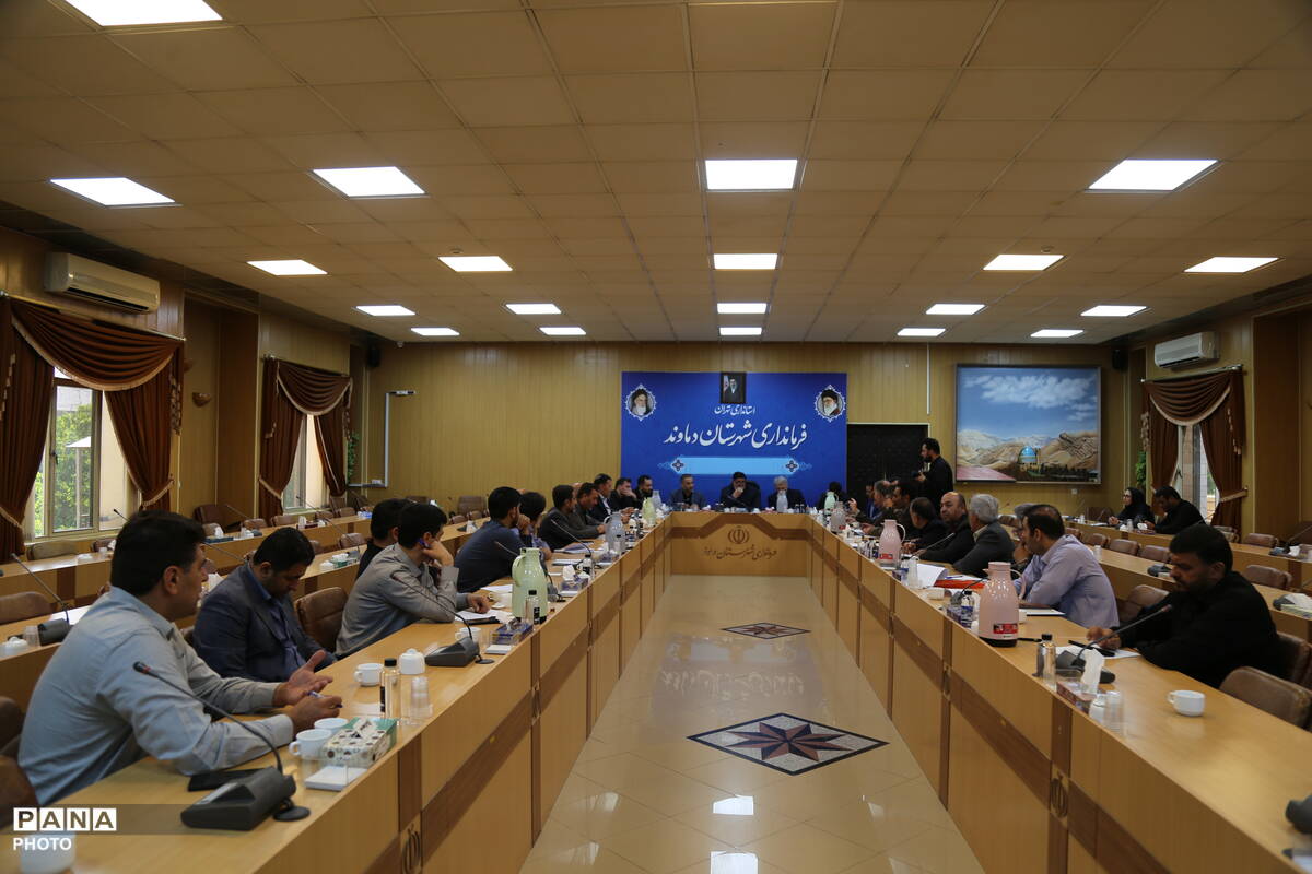 تشکیل قرارگاه تنش آبی شهرستان دماوند