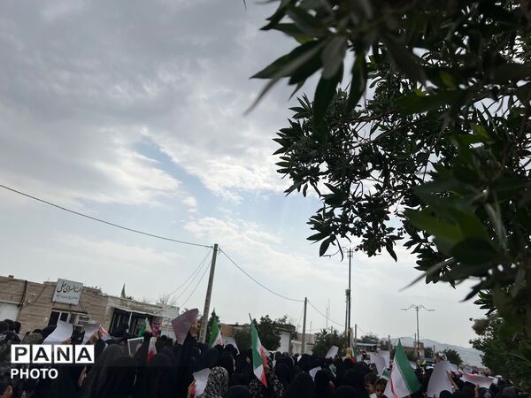 حضور حماسی قلعه گنج در روز قدس