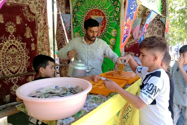 اطعام بزرگ عید غدیردر شهر بارنیشابور