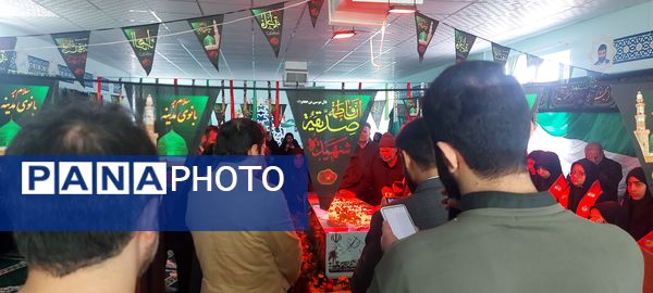 میزبانی از پرستوی گمنام امام زمان (عج) در ناحیه 7 مشهد